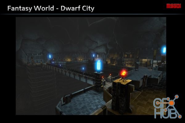 Unity Asset – Fantasy World – Dwarf City