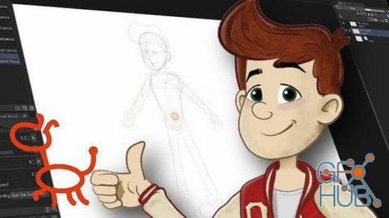 Udemy – Creating 2D Characters for Cartoon Animator 4 | GFX-HUB