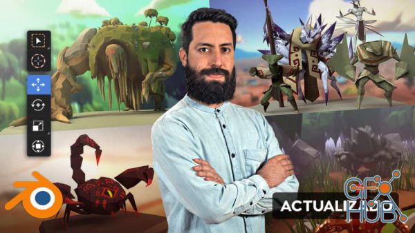 Domestika – Low Poly Character Modeling for Video Games