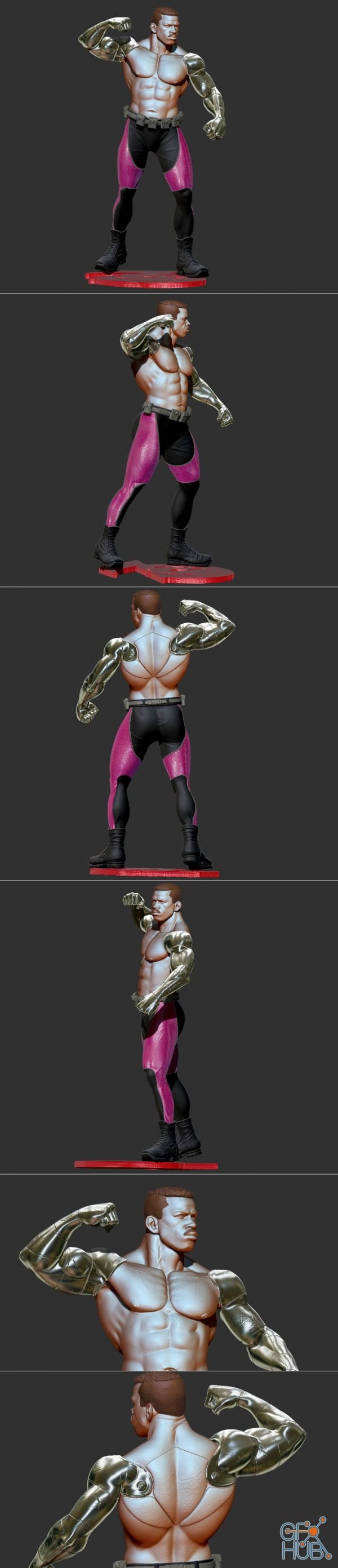 Jax - Mortal Kombat – 3D Print