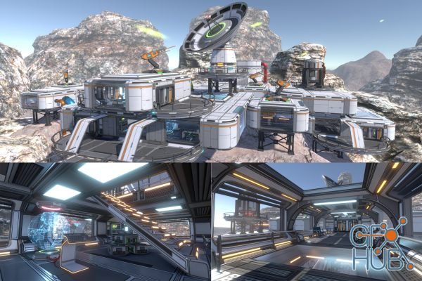 Unity Asset – 3D Scifi Kit Vol 2