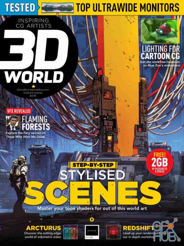 3D World UK – Issue 278, 2021 (True PDF)