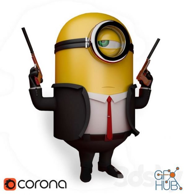 3D Model – Minion | GFX-HUB