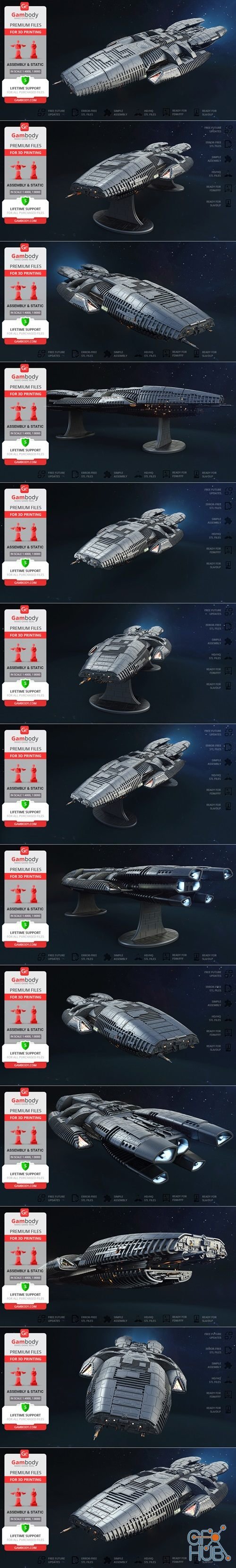 battlestar galactica 3d model