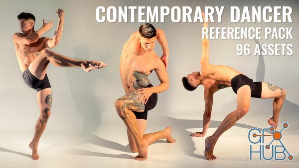 Contemporary Dancer Reference Pack