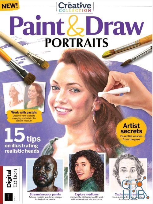 Paint & Draw Portraits – Issue 21, 2021 (PDF)