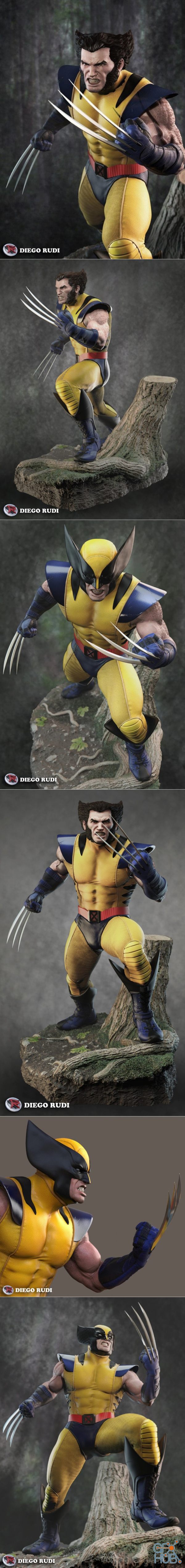 Wolverine – 3D Print