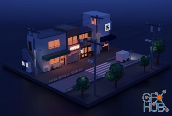 Low-Poly Isometric Modeling In Blender