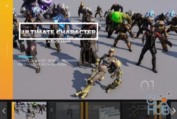 Unreal Engine Marketplace – Ultimate Character