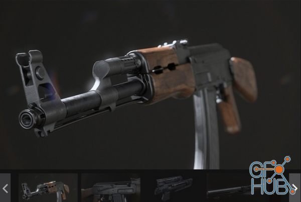 Unreal Engine Marketplace – Animated FPS Firearms Starter Kit #2