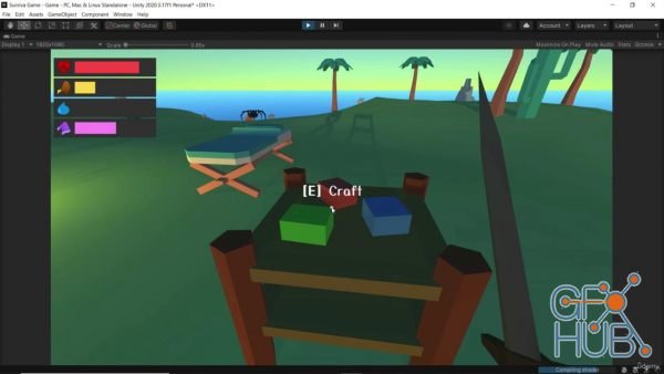 Create 3D Survival Game In Unity by Paul Hadizad