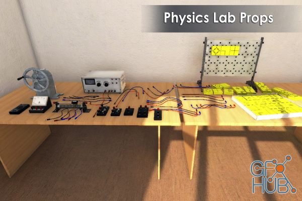 Unity Asset – Physics Lab Props
