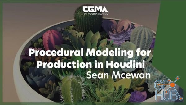 CGMA - Procedural Modeling for Production in Houdini