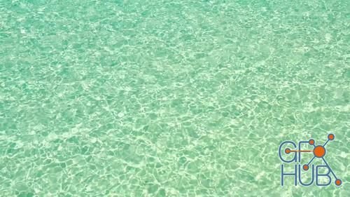 MotionArray – Turquoise Sea Water For Background. 995243