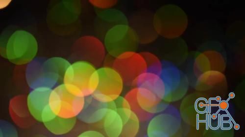 MotionArray – Rainbow Bokeh Moves Diagonally 1000425