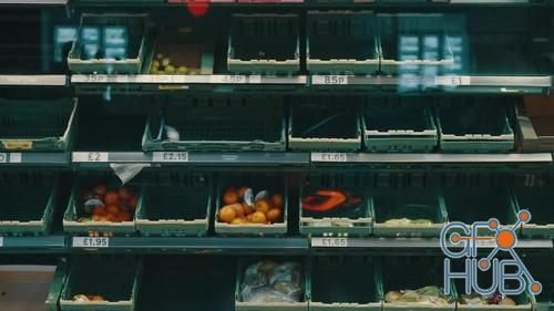 MotionArray – Empty Supermarket Shelves 482368