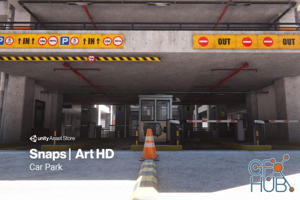 Unity Asset – Snaps Art HD | Car park