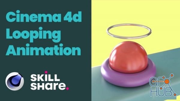 Cinema 4D - Easy Looping 3D Animation for Instagram