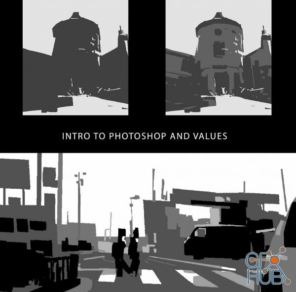 Intro To Photoshop and Values by zacretz