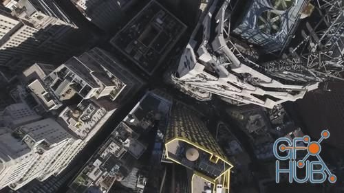 MotionArray – Manhattan Top-Down View 824704