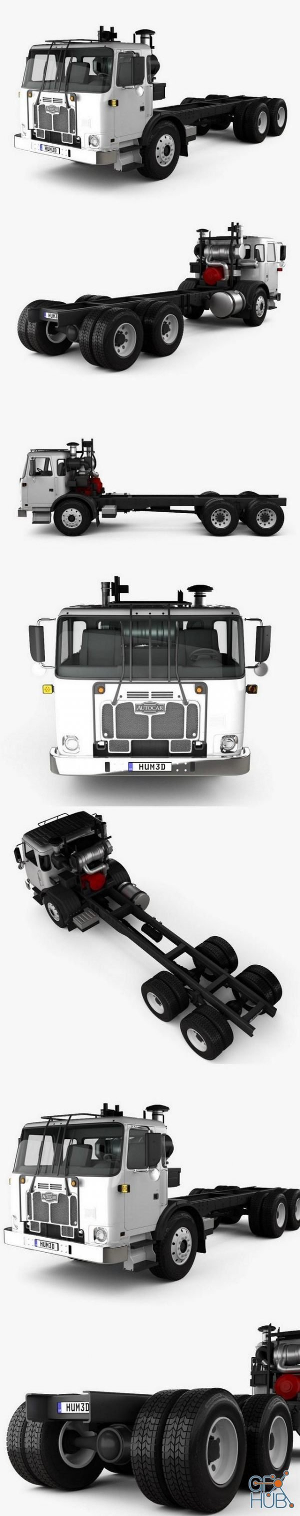 3D Model – Autocar ACX Chassis Truck 2021 | GFX-HUB