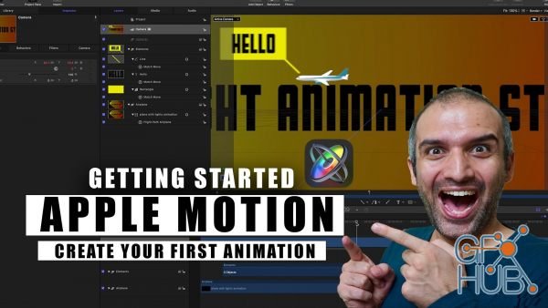 Get Started with Apple Motion: Your very first 3D Animation