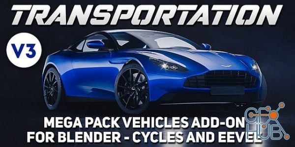 Blender Market – Car Transportation v3.0