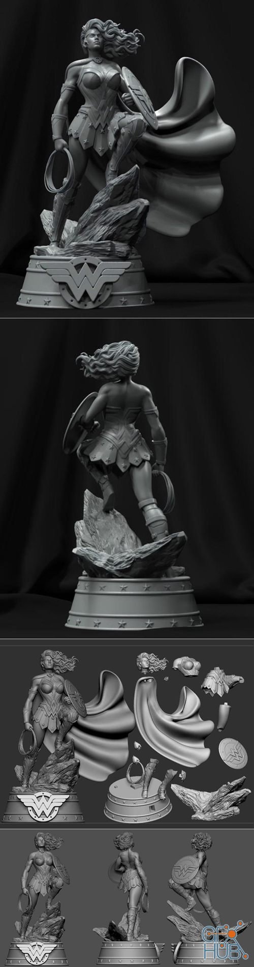 Wonder Woman – 3D Print