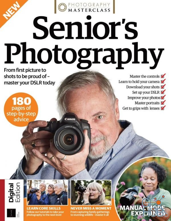 Photography Masterclass – Senior's Photography – First Edition, 2021 (PDF)