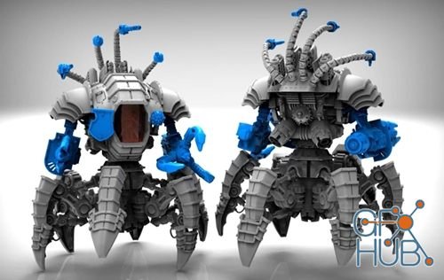 Arachknight – 3D Print