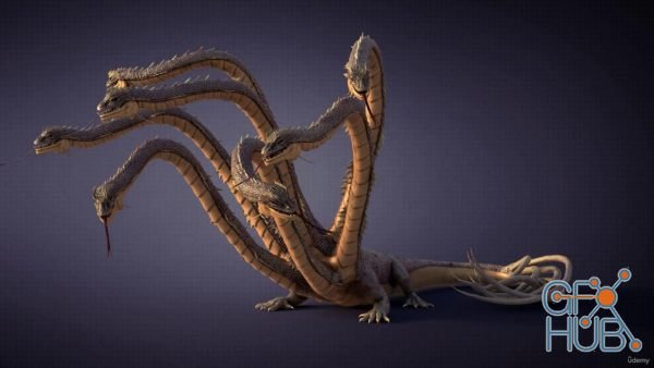 3D Character Creature Model creation for a Game