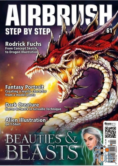Airbrush Step by Step English Edition – Issue 04-21 No. 61 2021 (PDF)