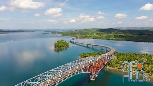 MotionArray – Panoramic Of San Juanico Bridge 403041