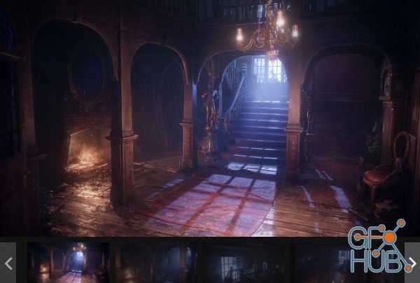 Unreal Engine Marketplace – Mansion Hall