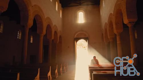 MotionArray – Man Praying In A Church 1027857