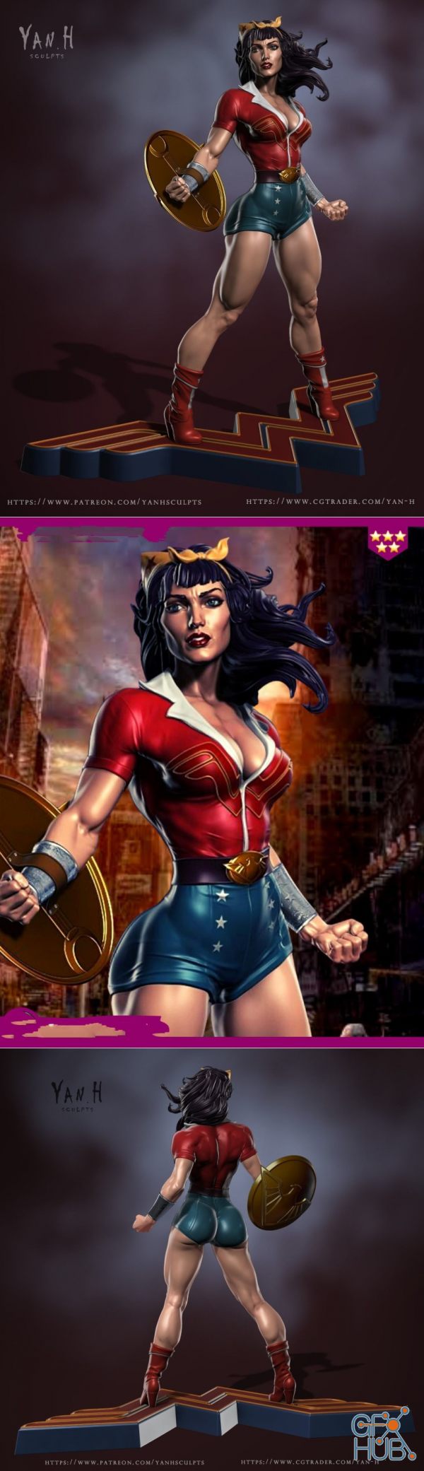 Wonder Woman – 3D Print