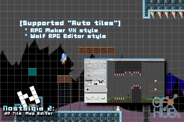 Unity Asset – Nostalgia 2: 2D Tile Map Editor