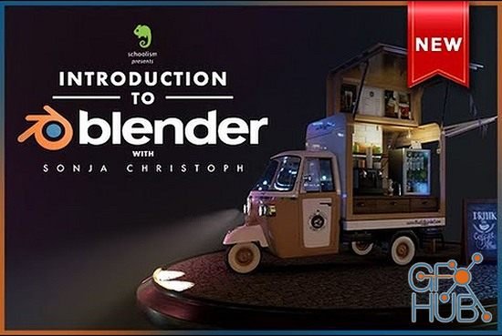 Schoolism – Introduction to Blender by Sonja Christoph