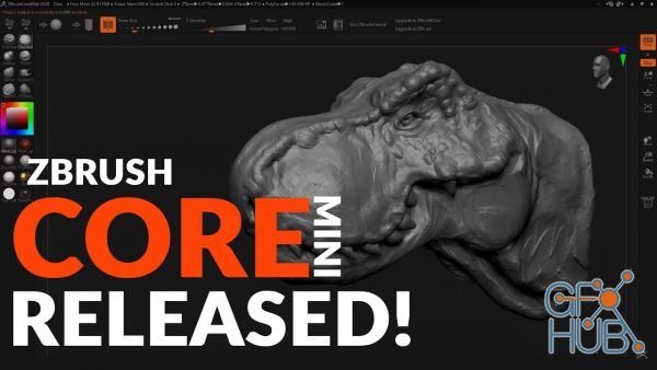 3D modeling for beginners using ZBrush Core Mini