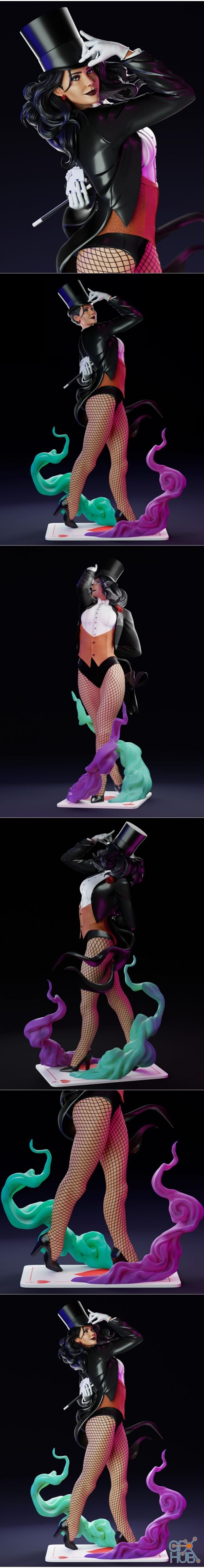 Zatanna – 3D Print