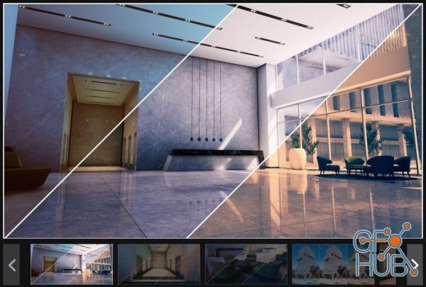 Unreal Engine Marketplace – SCL Assets 02 Lobby