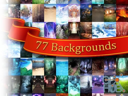 Unity Asset – 2D Background Pack Vol 1