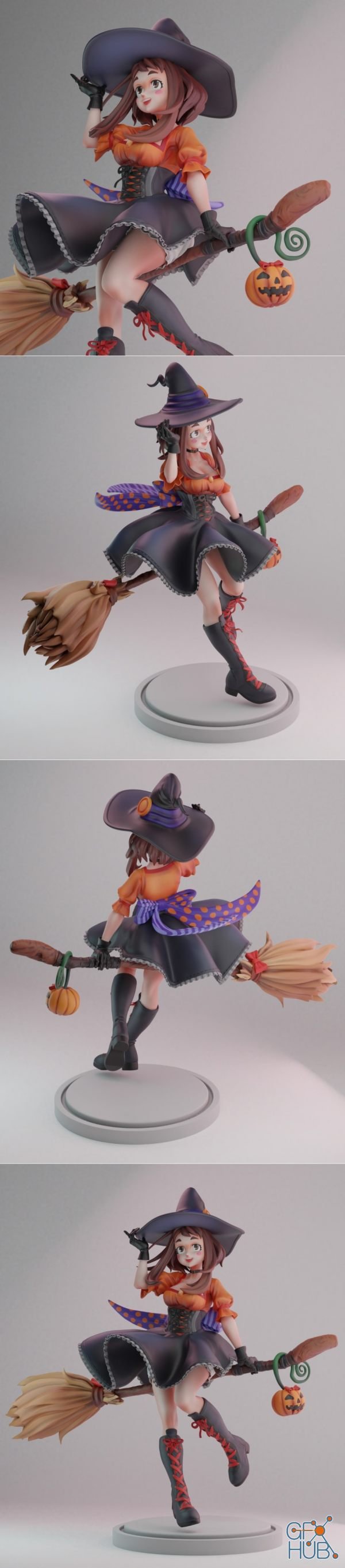 Witch Uraraka – 3D Print