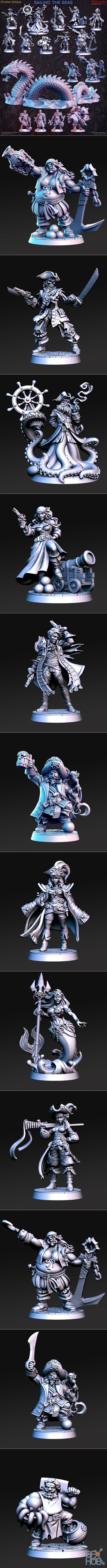 Sailing the Seas – 3D Print
