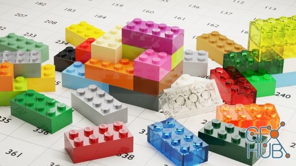 Blender Market – Abs Plastic Lego Materials 3.0 (Cycles + Eevee!)