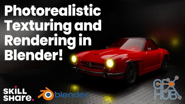 Blender 3D - Hyper Realistic Texturing, Lighting and Rendering a Car!