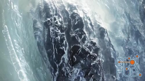 MotionArray – Waterfall Close-Up 909858