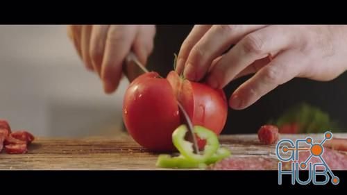 MotionArray – Cutting A Tomato 866024
