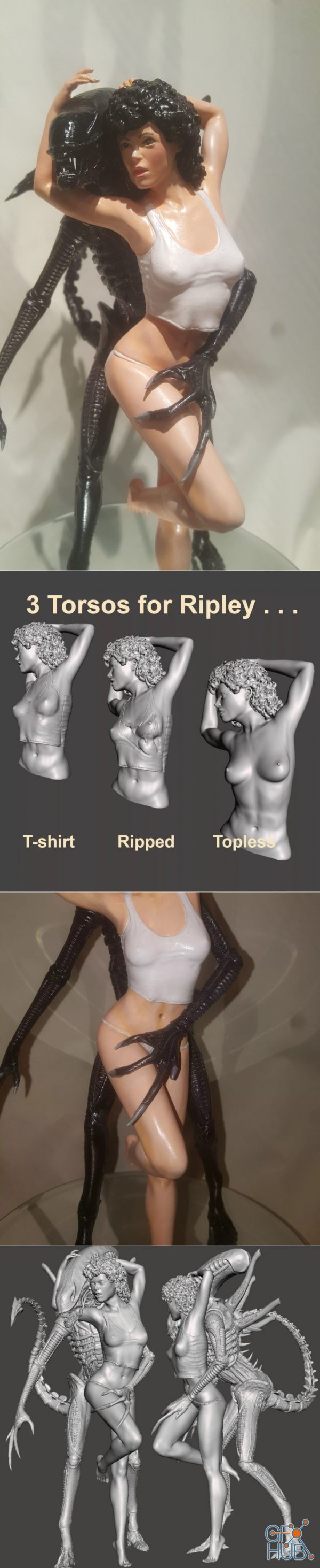 Ellen Ripley – 3D Print