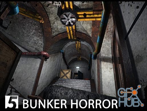 Unity Asset – Bunker-Horror pack